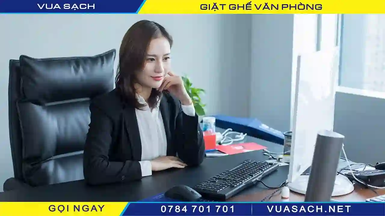 Giặt ghế văn phòng tphcm – sạch như mới & diệt khuẩn 99%