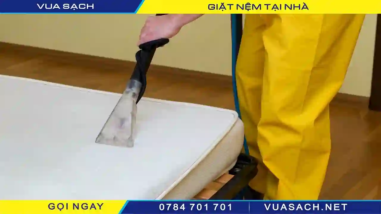 Giặt nệm tại nhà tphcm | sạch bẩn 99% - giá tốt hôm nay