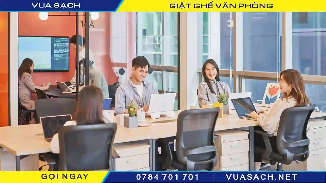 Giặt ghế văn phòng tphcm – sạch như mới & diệt khuẩn 99%