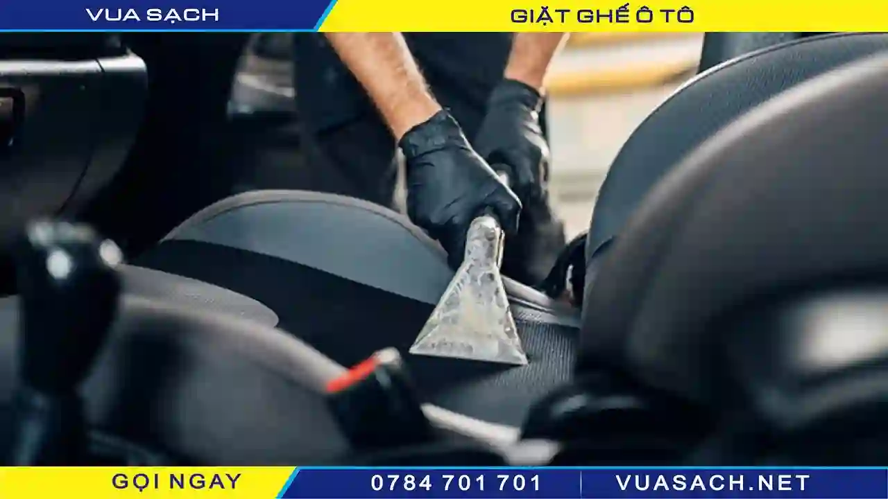 Giặt ghế ô tô - xe hơi tphcm –khử mùi & diệt khuẩn 99%