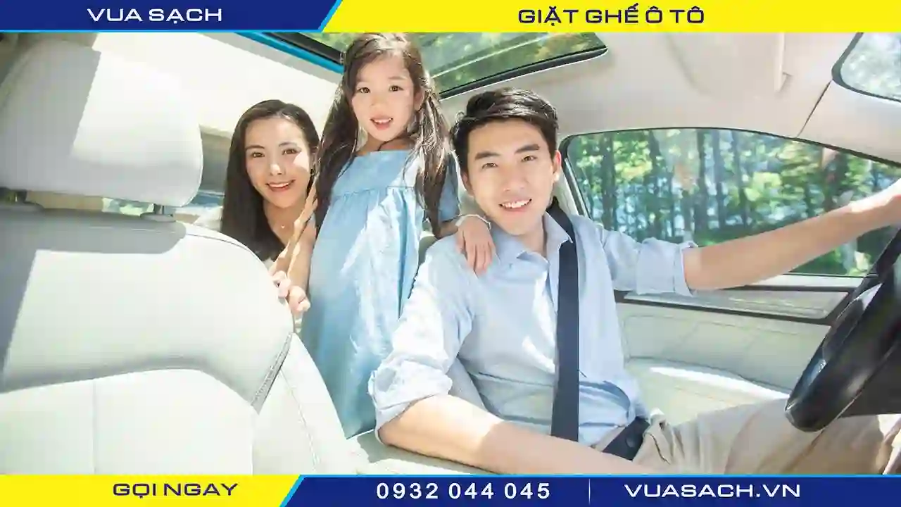 Giặt ghế ô tô quận 12 – khử mùi & diệt khuẩn 99%