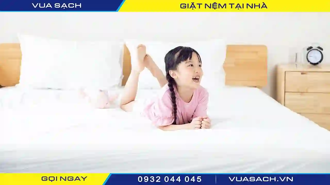 Giặt nệm quận 2 - khử mùi & diệt khuẩn 99%